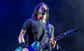 Asó fue la primera visita de Foo Fighters en Argentina
